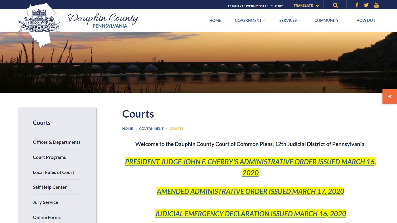 Courts - Welcome to Dauphin County, PA